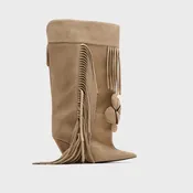 Abra Rose Boot - Beige