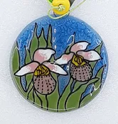 Fair Trade Ornament 28 Lady Slippers