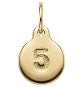 "5" Number Charm