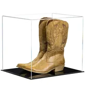 Acrylic Cowboy Boot Display Case