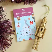 Christmas Themed Kids Nail Stickers