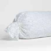 Allora Lace Bolster - White