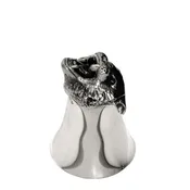 2oz. Pewter Tiger Head Stirrup Cup by Salisbury Fine Metal Artisans
