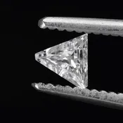 0.20c TRILLION CUT LOOSE DIAMOND TRIANGLE SHAPE SHIELD NATURAL GEOMETRIC 1/5ct
