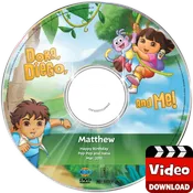 Dora, Diego and Me Kid's Photo Personalized Digital MP4