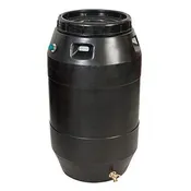 Black Rain Barrel - Winston Salem