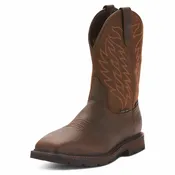 Ariat 10024992 Men's Groundbreaker Wide Square Toe Waterproof Steel Toe Work Boot