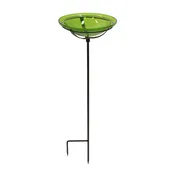 Achla Designs 12" Fern Green Bowl, Cradle & Stake