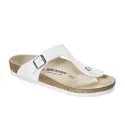 Birkenstock 43733 Gizeh White Size 37 Narrow