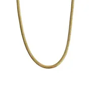 3mm Gold Herringbone Chain- 18"