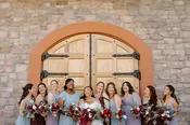 Burgundy Bridesmaid Bouquet | Elegant Wedding Flowers | Flowers Valley — Flowers Valley Events