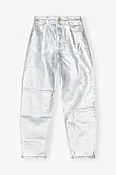 Silver Foil Stary Jeans
