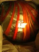 12" Hand Blown Glass Gazing Ball