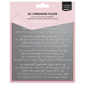 3D Embossing Folder Jingle Bells by Vaessen Creative