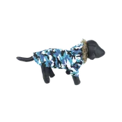 Camo Coat for Dogs Blue