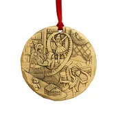 2025 Annual Ornament - Checking it Twice (Bronze)
