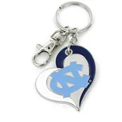 Aminco Carolina Swirl Heart Keychain