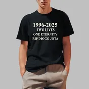 1996-2025 Two Lives One Eternity Rip Diogo Jota Shirt - Grishko