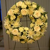 CPD-Sympathy Wreath (Yellow)
