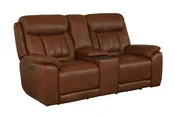 Bassett Club Level Benson Power Motion Consoled Loveseat