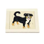 Atelier Fischer Wooden Dog Jigsaw Puzzle (9 Pcs)