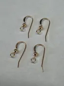 14k Gold Filled Earring Hooks ( 2 pairs)
