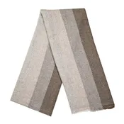 All Brown Tone Stripe Pattern Muffler