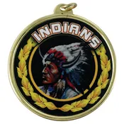 2 1/4" Indians Medal