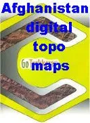 Afghanistan 1:500,000 Topographic Maps on DVD