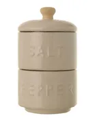 Salt & Pepper Pots with Lid