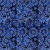 108" BeColourful / Twinkling Daisies in Indigo