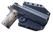 1911 Black Leather Hybrid OWB - 5"