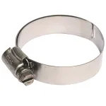 #12 Lined Hose Clamps, 300 Stainless 9/16" Band - 5/16" Hex Head, 10/PKG