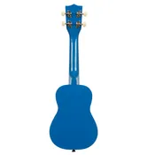 Kala Brand Ukadelic Soprano Ukulele - Blue Ink