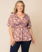 Abby Twist Front Top - Sale!
