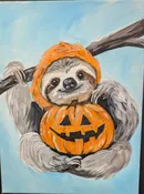 Sloth Shenanigans Kids Paint Experience October 26th 10:00-11:30am — Silverton Arts Association