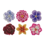 Diamond Art Club Spring Blossom Diamond Art Coaster Kit | Floral Coasters Set