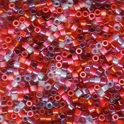 10/0 Delica Mix- Strawberry Fields