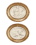 17th-Century Italian Carved Marble Plaques