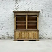 18th C. Italian Painted Antique Display Cabinet