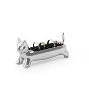 Ali Cat Ring Holder in Chrome | Highlow Studio