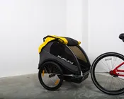 Step-Through Cruiser (Single-Speed) and Baby Trailer