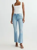 Bridget Boot High Rise Instasculpt Crop Jeans in Prairie