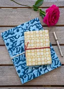 Journal in Two Tone + Gold Star