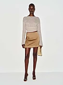 Alexa Satin Skirt