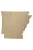 Wooden Arkansas Cutout