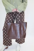 Chocolate Brown Everyday Tote
