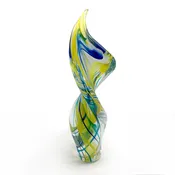 Arm Up Twist - Glass Sculpture