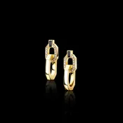 Athena Drop Earrings | Australian Black Sapphire & Diamonds