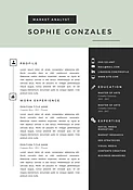 Sophie Gonzales Resume